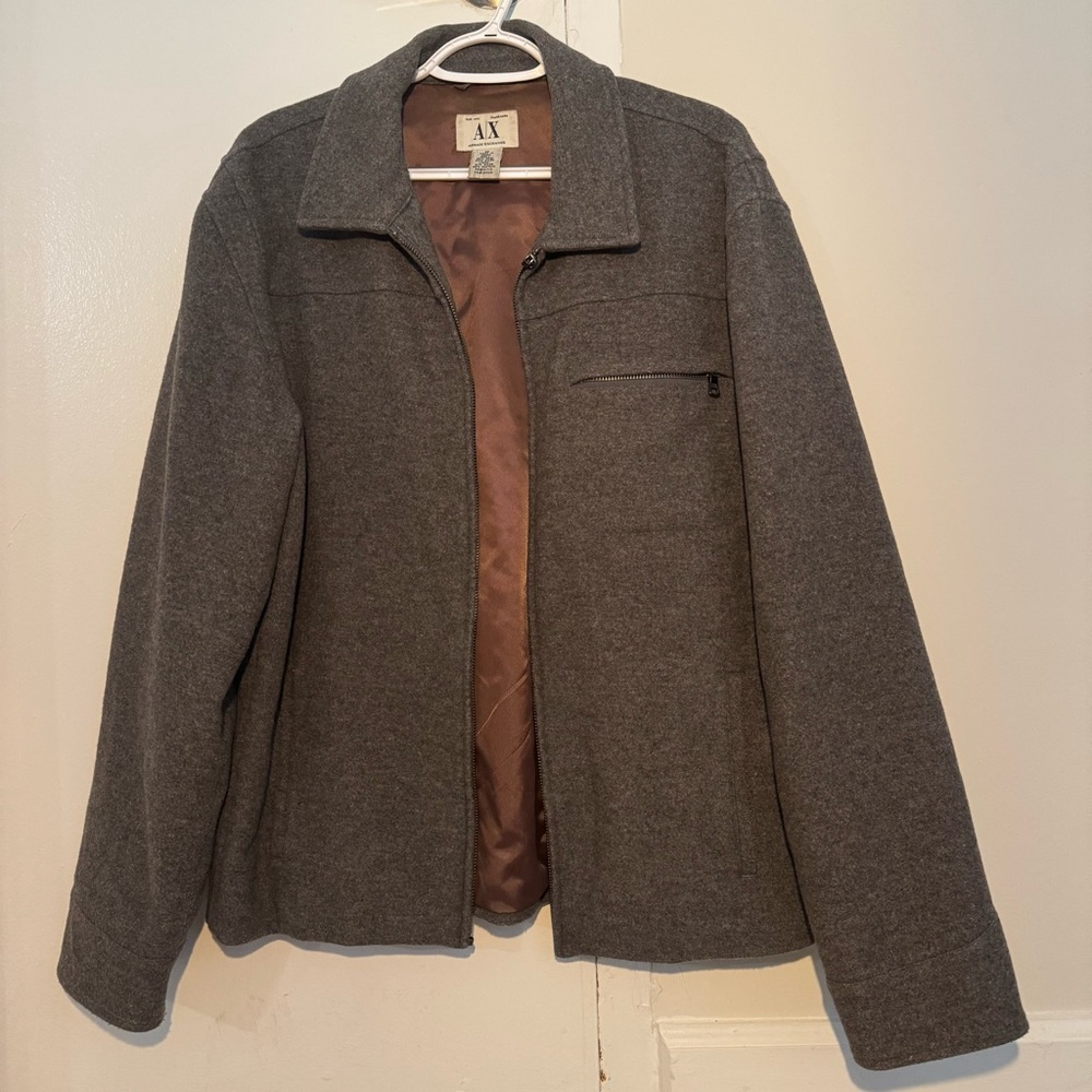 Armani Exchange Gray Jacket